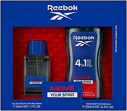 Fragrances, Perfumes, Cosmetics Reebok Move Your Spirit For Men - Set