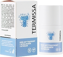 Fragrances, Perfumes, Cosmetics Betaglucan and Retinol Cream for Acne Prone Skin - Termissa Face Cream