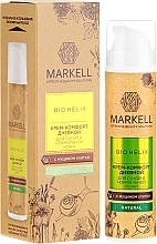 Fragrances, Perfumes, Cosmetics Snail Mucin Face Cream - Markell Cosmetics Bio-Helix Day Cream