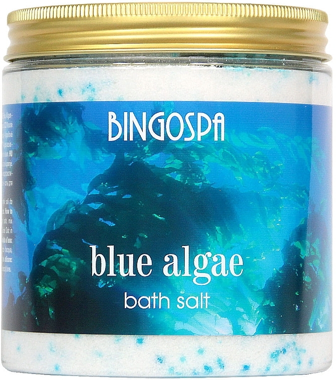 Blue Algae Bath Salt - BingoSpa Blue Algae Bath Salt — photo N1