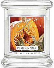 Fragrances, Perfumes, Cosmetics Scented Candle in Jar - Kringle Candle Pumpkin Sage