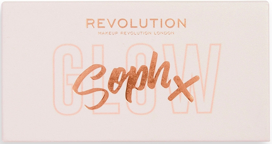Highlighter - Makeup Revolution X Soph Face Palette Duo — photo N2