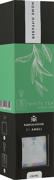 Reed Diffuser "White Tea" - Parfum House by Ameli Homme Diffuser White Tea — photo N1