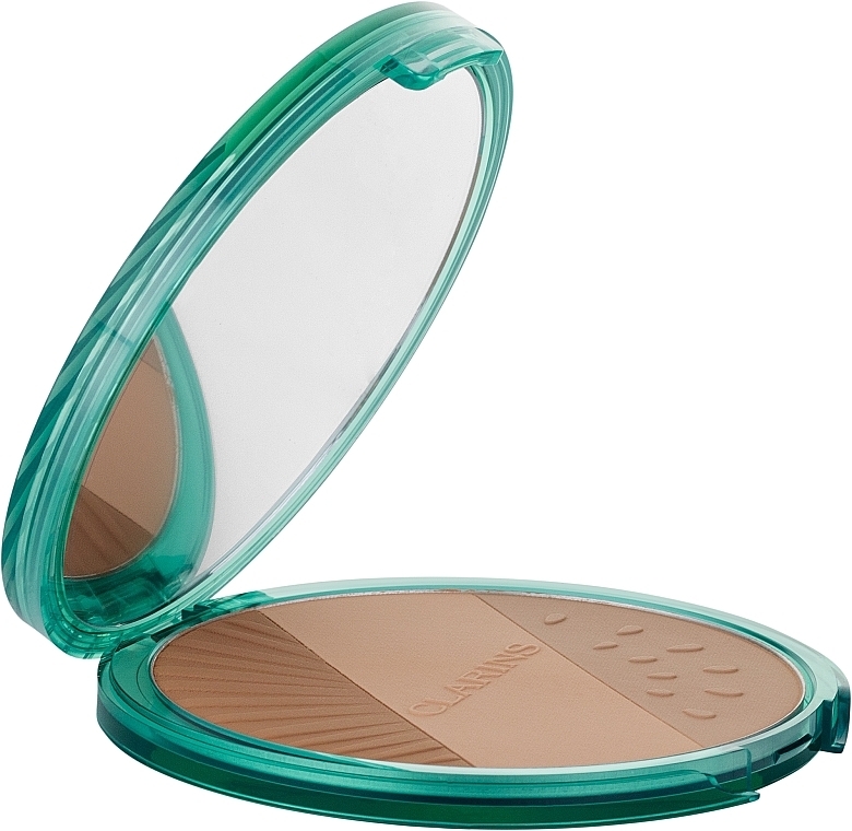 Bronzing Powder - Clarins Bronzing Compact Frozen Summer Limited Edition 2021 — photo N3