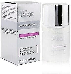 Very Dry and Sensitive Skin Moisturizing Cream - Babor Doctor Babor Calming Rx Soothing Cream Rich — photo N2