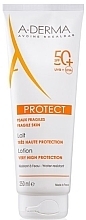 Fragrances, Perfumes, Cosmetics Sun Lotion SPF 50+ - A-Derma Protect Lotion Very High Protection SPF50+