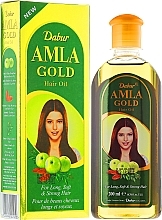 Hair Oil "Golden" - Dabur Amla Gold Hair Oil — photo N1