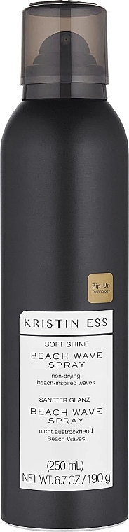 Texturizing Hair Spray - Kristin Ess Soft Shine Beach Wave Spray — photo N1