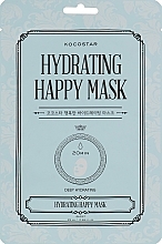 Fragrances, Perfumes, Cosmetics Moisturizing Facial Sheet Mask - Kocostar Hydrating Happy Mask