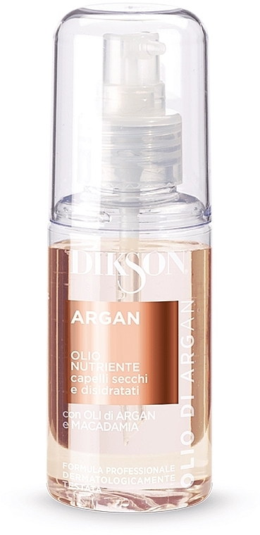 Hair Oil - Dikson Argan Nourishing Hair Oil — photo N2