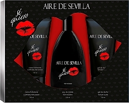 Instituto Espanol Aire de Sevilla Si Quiero - Set (edt/150ml + s/g/150ml + b/cr/150ml) — photo N1