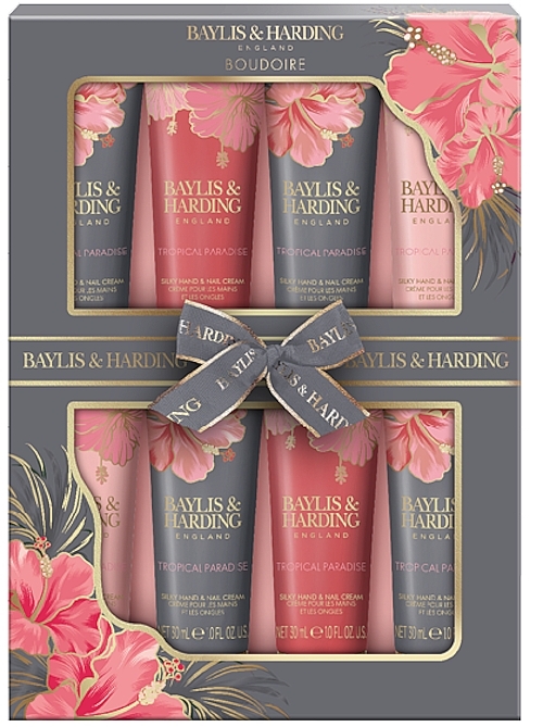 Set, 8 products - Baylis & Harding Boudoire Tropical Paradise Especially For Her Hand Treats Gift Set — photo N1