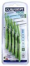 Fragrances, Perfumes, Cosmetics Interdental Brush, 1.7 mm, Green, Pack of 5 - Curaprox Curasept Proxi Treatment Angle T17 Cone Green