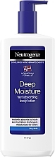 Fragrances, Perfumes, Cosmetics Deep Moisturizing Body Milk for Dry Skin - Neutrogena Deep Moisture Body Lotion