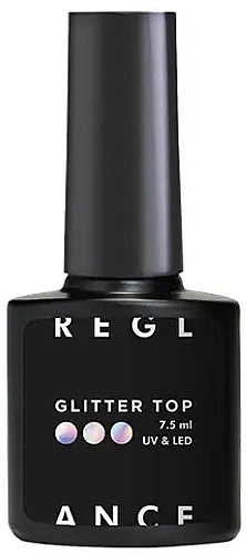 Glitter Top Coat - Reglance Glitter Top — photo N1