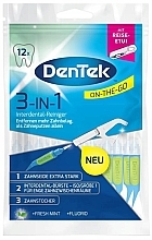 Fragrances, Perfumes, Cosmetics 3-in-1 Floss Pick, Pack of 12 - DenTek On-The-Go