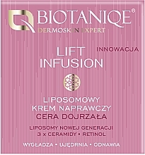 Repairing Face Cream - Biotaniqe Lift Infusion Repear Cream 60+ — photo N1