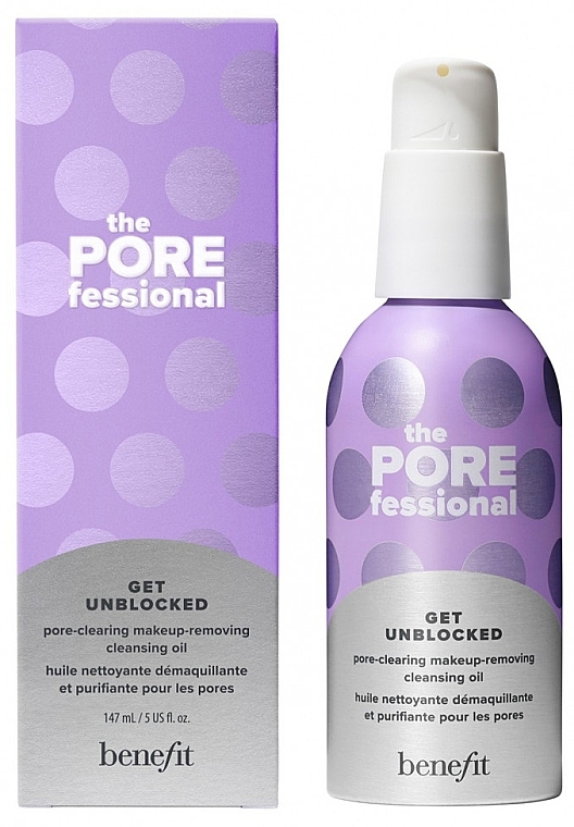 Face Cleansing Oil - Benefit The POREfessional Get Unlocked Make-Up Remover Cleansing Oil — photo N1