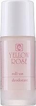 Women Roll-On Deodorant - Yellow Rose Deodorant Pink Roll-On — photo N1