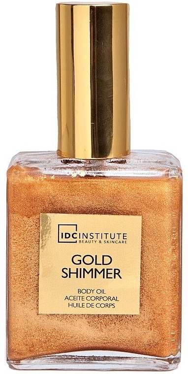 Body Oil - IDC Institute Gold Shimmer Body Oil — photo N1