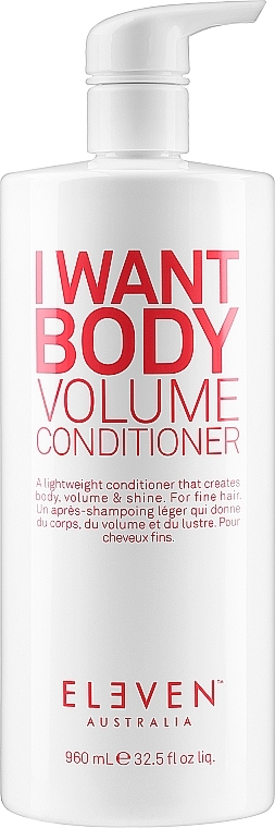 Volume Conditioner - Eleven Australia I Want Body Volume Conditioner — photo N5