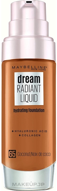 Makeup Base - Maybelline New York Dream Satin Liquid Foundation SPF13 — photo 65 - Coconut