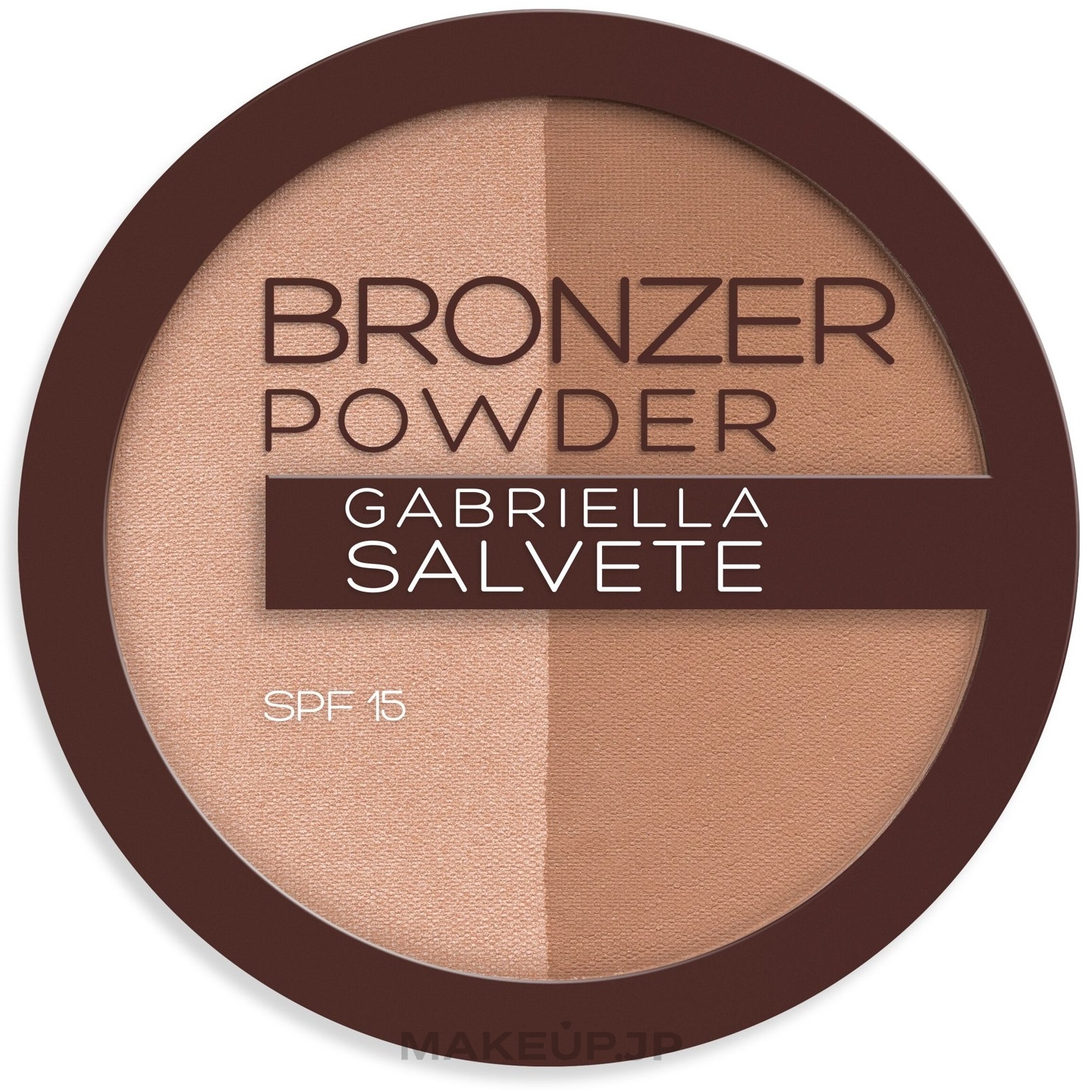 Bronzing Powder - Gabriella Salvete Sunkissed Bronzer Powder Duo SPF15 — photo 9 g