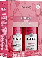 Fragrances, Perfumes, Cosmetics Set ‘Lotus’ - Inoar Resistance (cond/250ml + shmp/250ml)