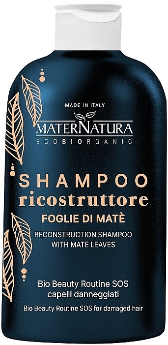 Repairing Shampoo with Mate Leaves - MaterNatura Recontruccturing Shampoo with Mate Leaves — photo N1