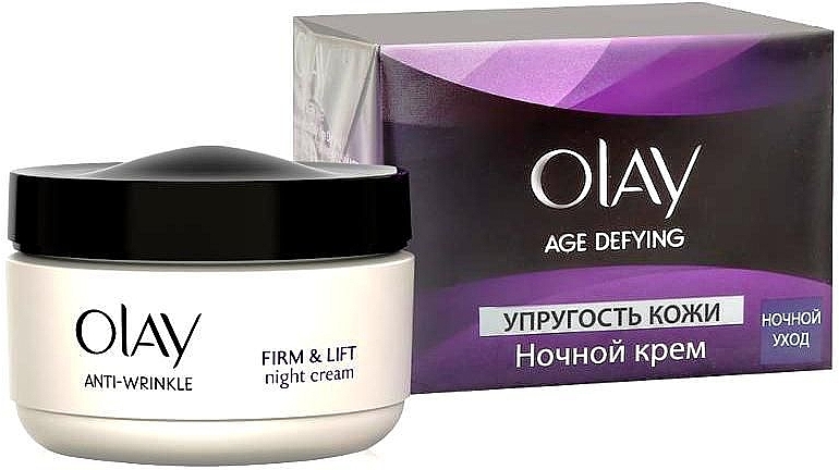 Night Cream "Skin elasticity" - Olay Age Defying Night Cream — photo N4