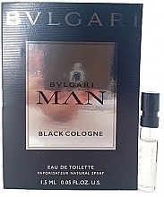 Fragrances, Perfumes, Cosmetics Bvlgari Man Black Cologne - Eau de Toilette (sample)