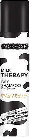 Dry Hair Shampoo 'Milky' - Morfose Milk Therapy Dry Shampoo — photo N1