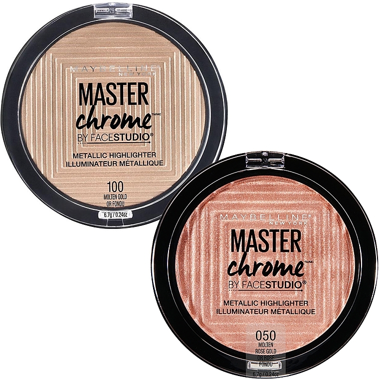 Face Highlighter - Maybelline Face Studio Master Chrome Metallic Highlighter — photo N4