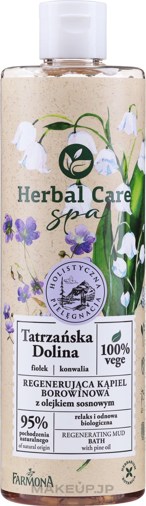 Bath Gel with Pine Oil "Tatar Valley" - Farmona Herbal Care SPA — photo 400 ml