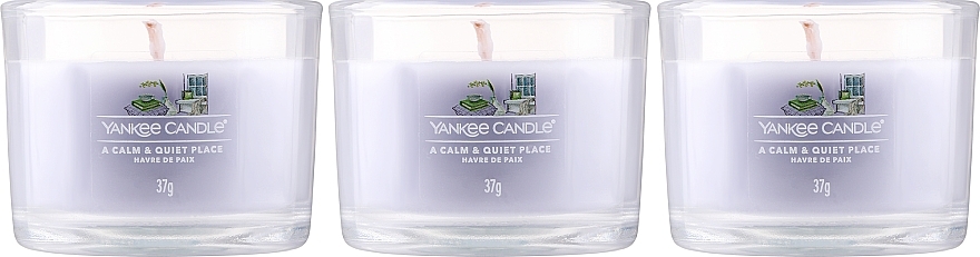 Scented Candle Set 'Calm & Quiet Place' - Yankee Candle A Calm & Quiet Place — photo N2