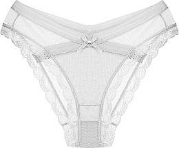 Fragrances, Perfumes, Cosmetics Low-Waisted Mesh Panties, white - Moraj