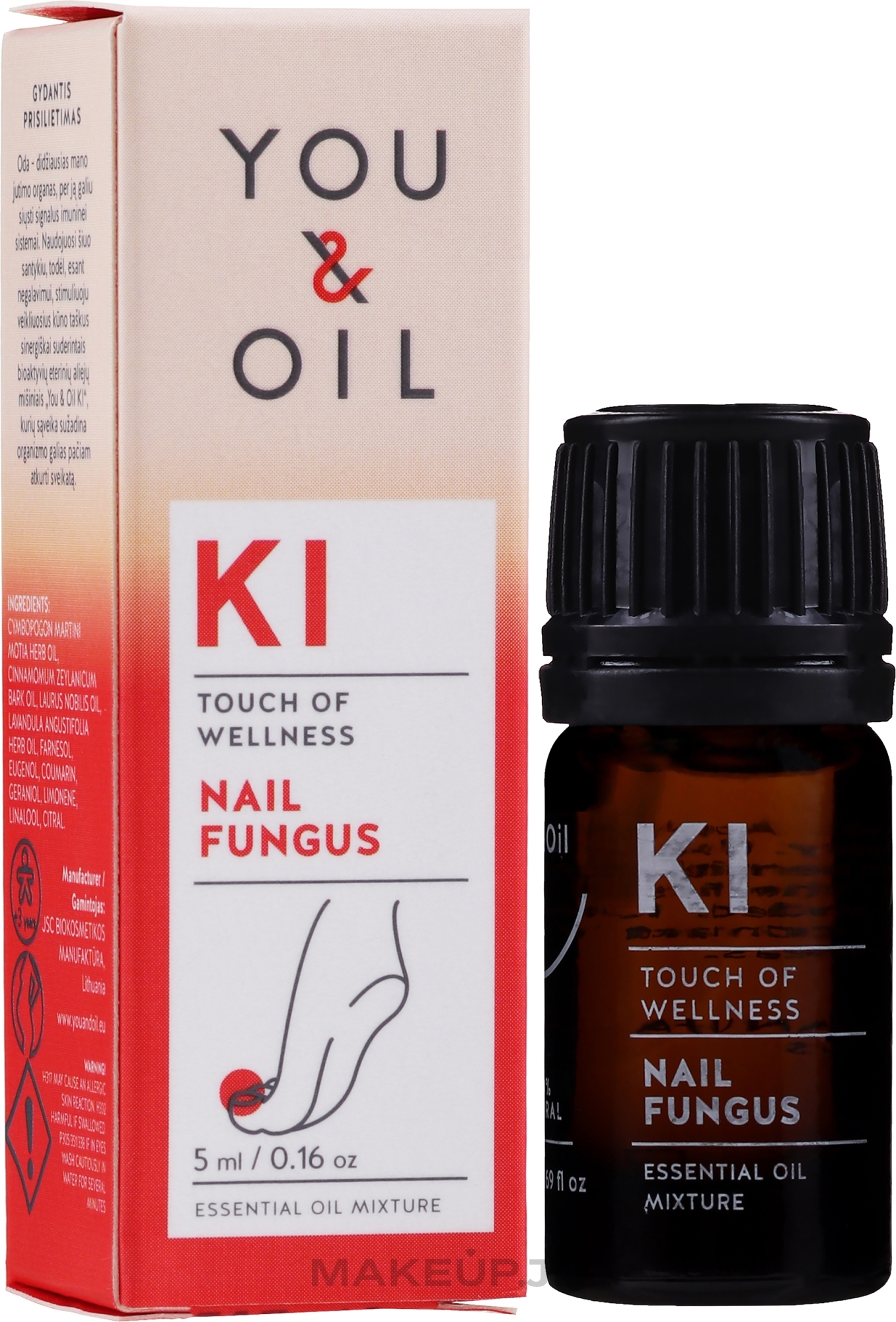 You & Oil KI-Nail Fungus Touch Of Welness Essential Oil Essential Oil 