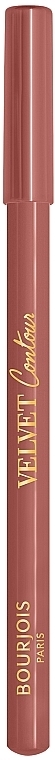 Lip Contour Pencil - Bourjois Velvet Contour Lip Liner — photo N2