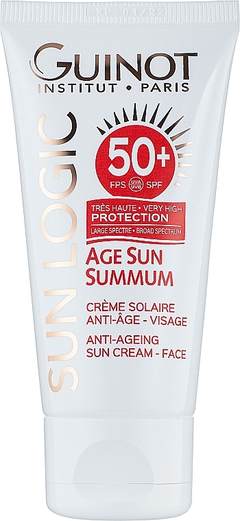 Anti-Aging Sun Cream - Guinot Age Sun Summum Anti-Ageing Sun Cream SPF50 — photo N1