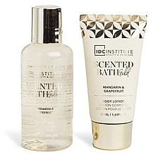 Beauty Set - IDC Institute Scented Bath Gold Bathtub Set (sh/gel/100ml + b/lot/50ml) — photo N1