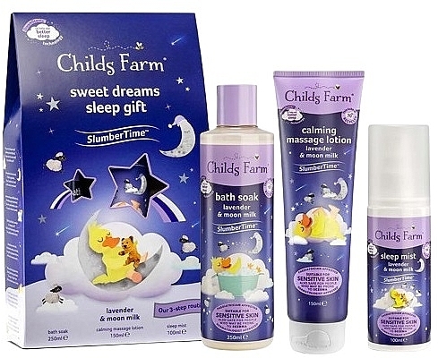 Set - Childs Farm Slumber Time Sweet Dreams Sleep Gift Set (b/soak/250ml + lot/150ml + mist/100ml) (100 ml) — photo N1