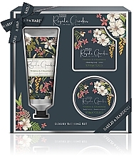 Fragrances, Perfumes, Cosmetics Set - Baylis & Harding Royale Garden Verbena & Chamomile (sh/cr/130ml + soap/150g + b/butter/100ml)