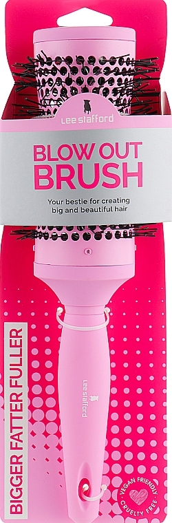 Round Hair Styling Brush - Lee Stafford Blow Out Brush Coco Loco — photo N1