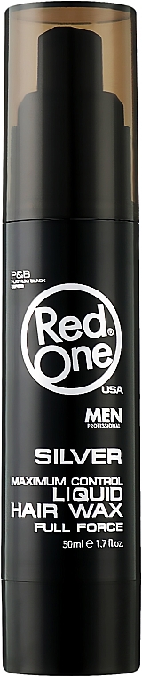 Liquid Hair Wax - Red One Silver Liquid Hair Wax — photo N1