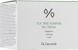 Fragrances, Perfumes, Cosmetics Facial Cream with Tea Tree Extract - Dr.Ceuracle Tea Tree Purifine 80 Cream
