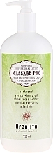 Fragrances, Perfumes, Cosmetics Massage Milk "Aloe Vera" - Oranjito Massage Pro Aloe Vera Massage Body Milk