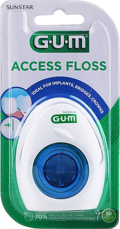 Orthodontic Dental Floss 50 m - Sunstar Gum Access Floss — photo N1