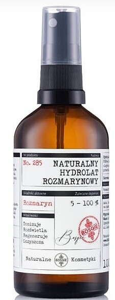 Natural Rosemary Hydrolat - Bosqie Natural Hydrolat Rosemary — photo N1
