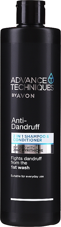 2-in-1 Anti-Dandruff Shampoo & Conditioner - Avon Advance Techniques — photo N1