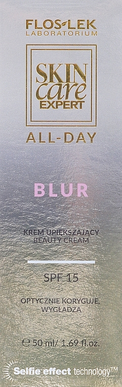 Day Face Cream SPF15 - Floslek Skin Care Expert All-Day Blur Cream — photo N2